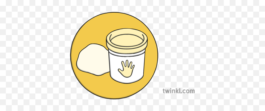 Playdough Activity Icon Illustration - Lid Png,5 Senses Icon