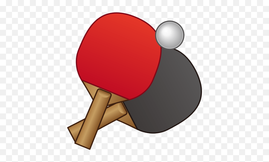 Emoji Tennis - Ping Pong Cartoon Transparent Png,Ping Pong Paddle Icon