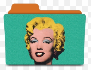Warhol Marilyn Icon - Monroe Pop Art png