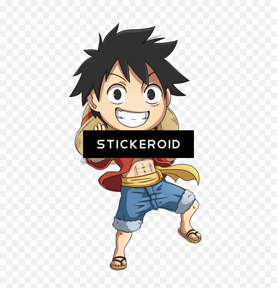 Download One Piece Logo Manga - Chibi Manga Full Size Png Luffy One Piece Chibi Png,One Piece Logo