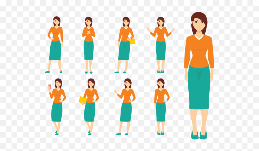 Woman Vector Art Icons And Graphics For Free Download - Isometric Icon Human Png Female,Free Girl Icon