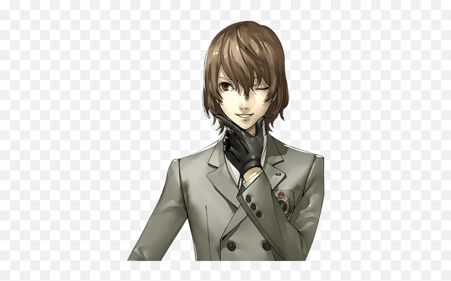 Goro Akechi Screenshots Images And Pictures - Giant Bomb Persona 5 Characters Png,Persona Game Icon