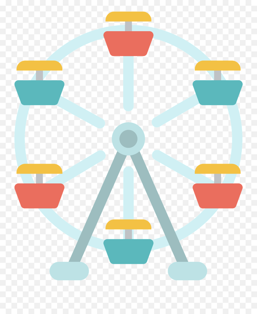 Ferris Wheel Clipart Free Download Transparent Png Creazilla - Clip Art,Ferris Wheel Icon