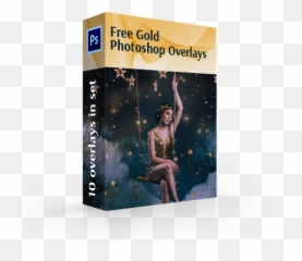 Free Gold Overlay Photoshop - Leaves Overlay Photoshop Hd Png,Gold Wings Png