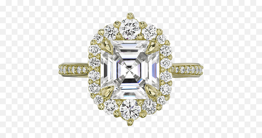 Moissanite Rings By Kristin Coffin Jewelry - Solid Png,Graff Icon