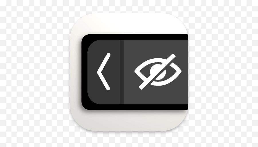 Hide My Bar A Macos App To Disable And Turn Off The Touch - Language Png,Coder Icon