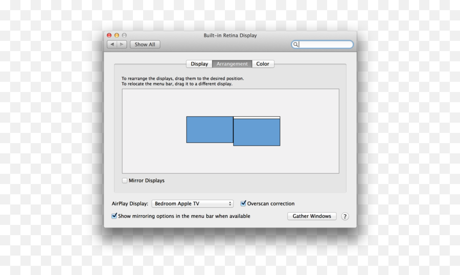 Hands - On With Os X Mavericks Multipledisplay Support Png,Where Is The Airplay Icon On My Iphone
