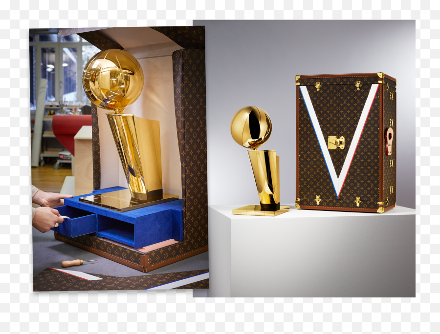 Louis Vuitton Has Partnered With The - Nba Louis Vuitton Png,Nba Trophy ...