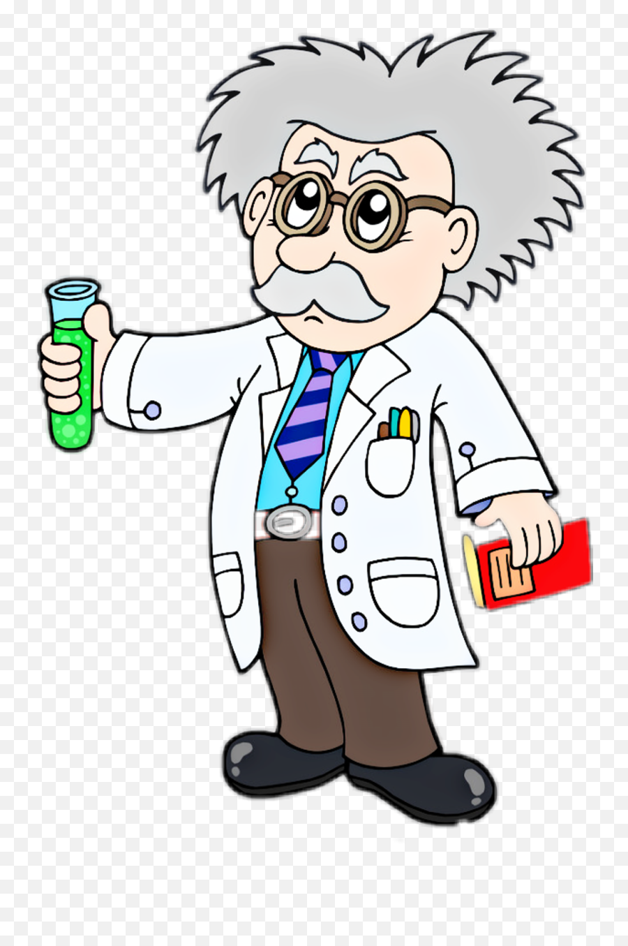 Sticker - Scientists Clipart Png,Scientist Clipart Png