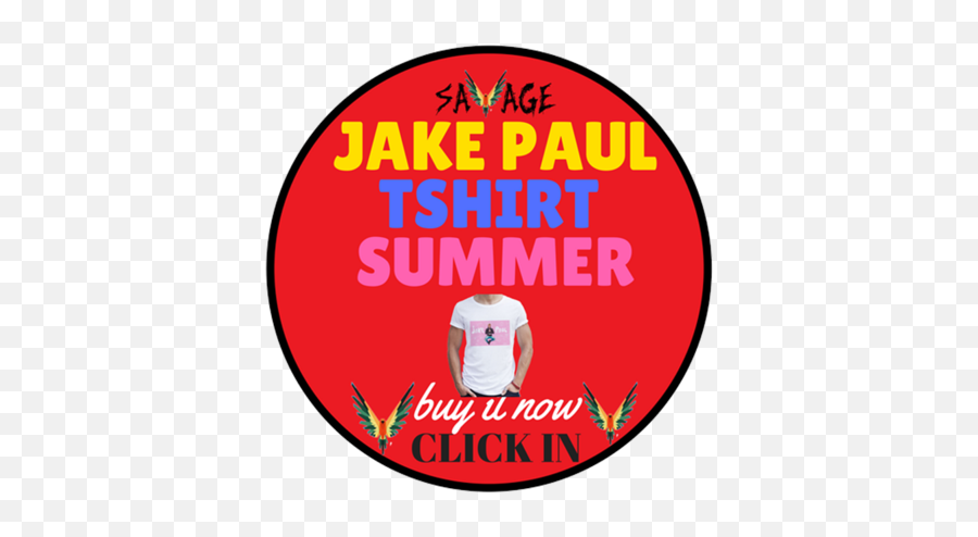 Download Tshirt Summer Jake Paul Savage - Circle Png,Maverick Logan Paul Logo