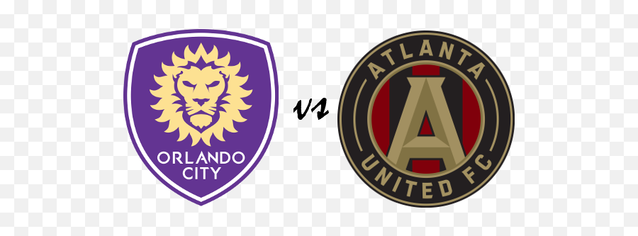 Orlando City Vs Atlanta United - Orlando City Logo Png,Atlanta United Logo Png