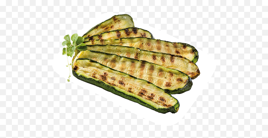 Iqf Grilled Zucchini Slabs Les Aliments Freshlyu0027s Frozen - Grilled Veggies Transparent Png,Zucchini Png