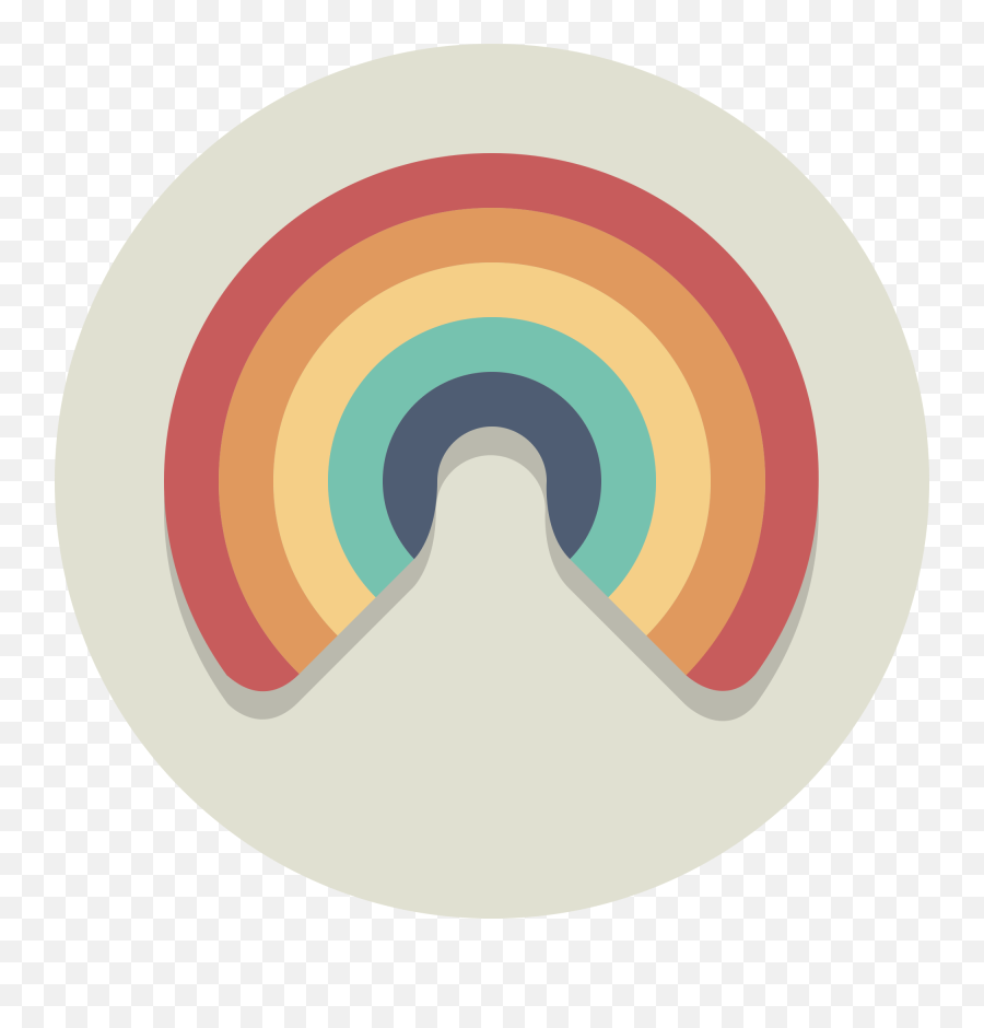 Circle - Circle Rainbow Icon Png,Rainbow Circle Png