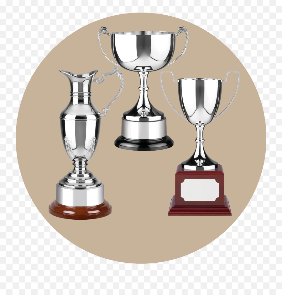 Download Hd Silver Cups U0026 Trophies - Swatkins Nickel Plated Trophy Png,Nickel Transparent Background