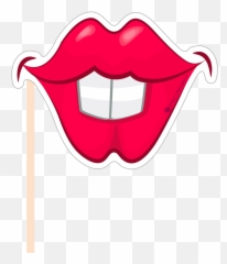 Image Library Download Party Photobooth Figure Lips - Lip Portable Network Graphics Png,Lip Png