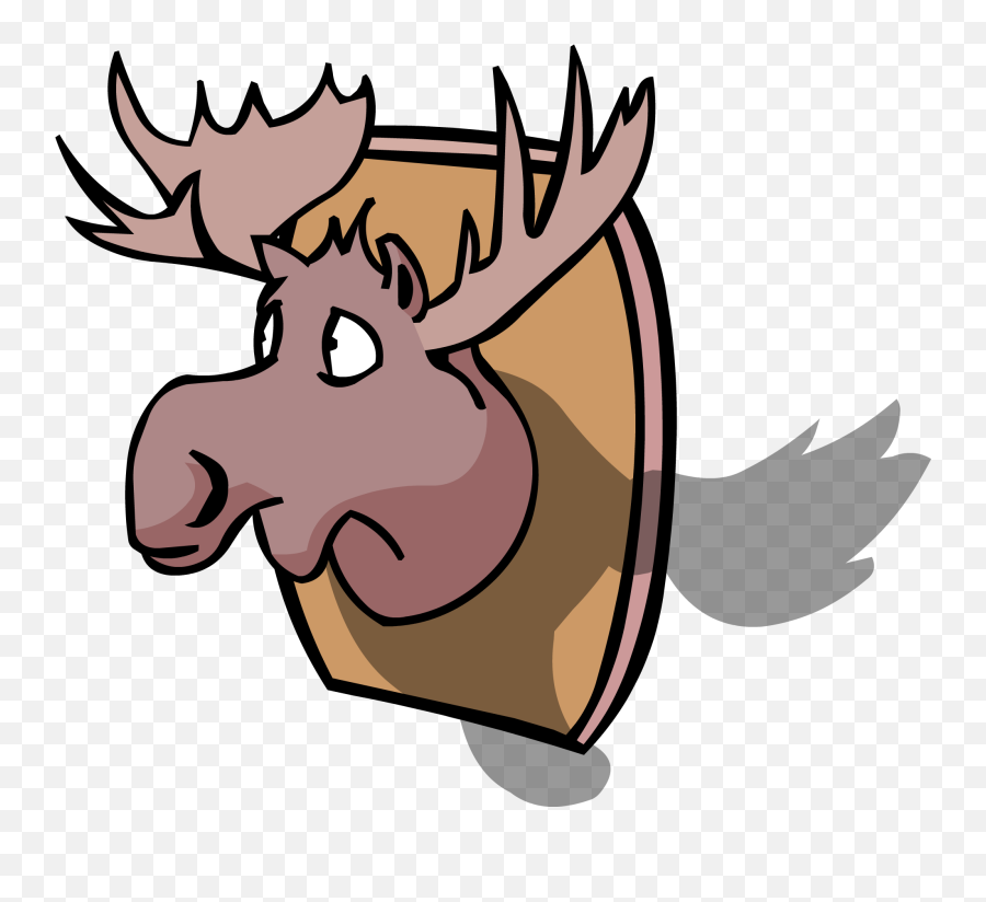 Moose Clip Art Cartoon Portable Network Graphics Deer - Moose Head Cartoon Png,Moose Png