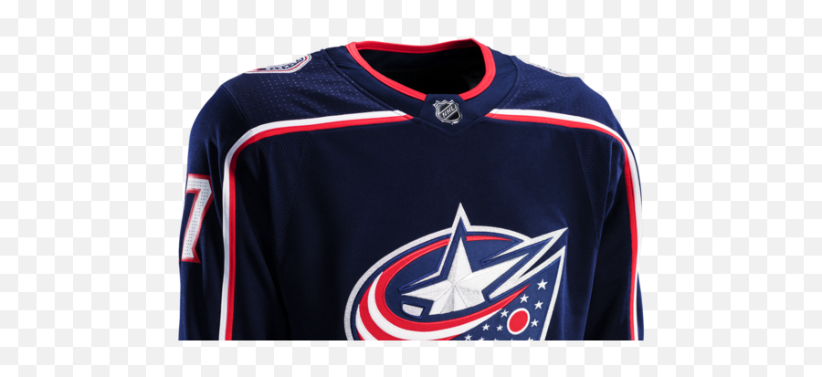 Slightly Different Look Than - Columbus Blue Jackets Home Jersey Png,Columbus Blue Jackets Logo Png