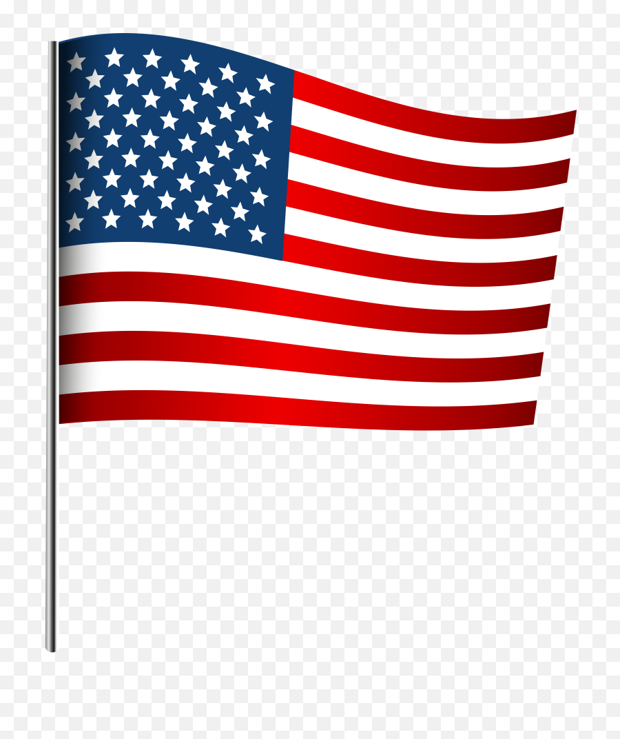 Free American Flag Clipart Transparent Png Background