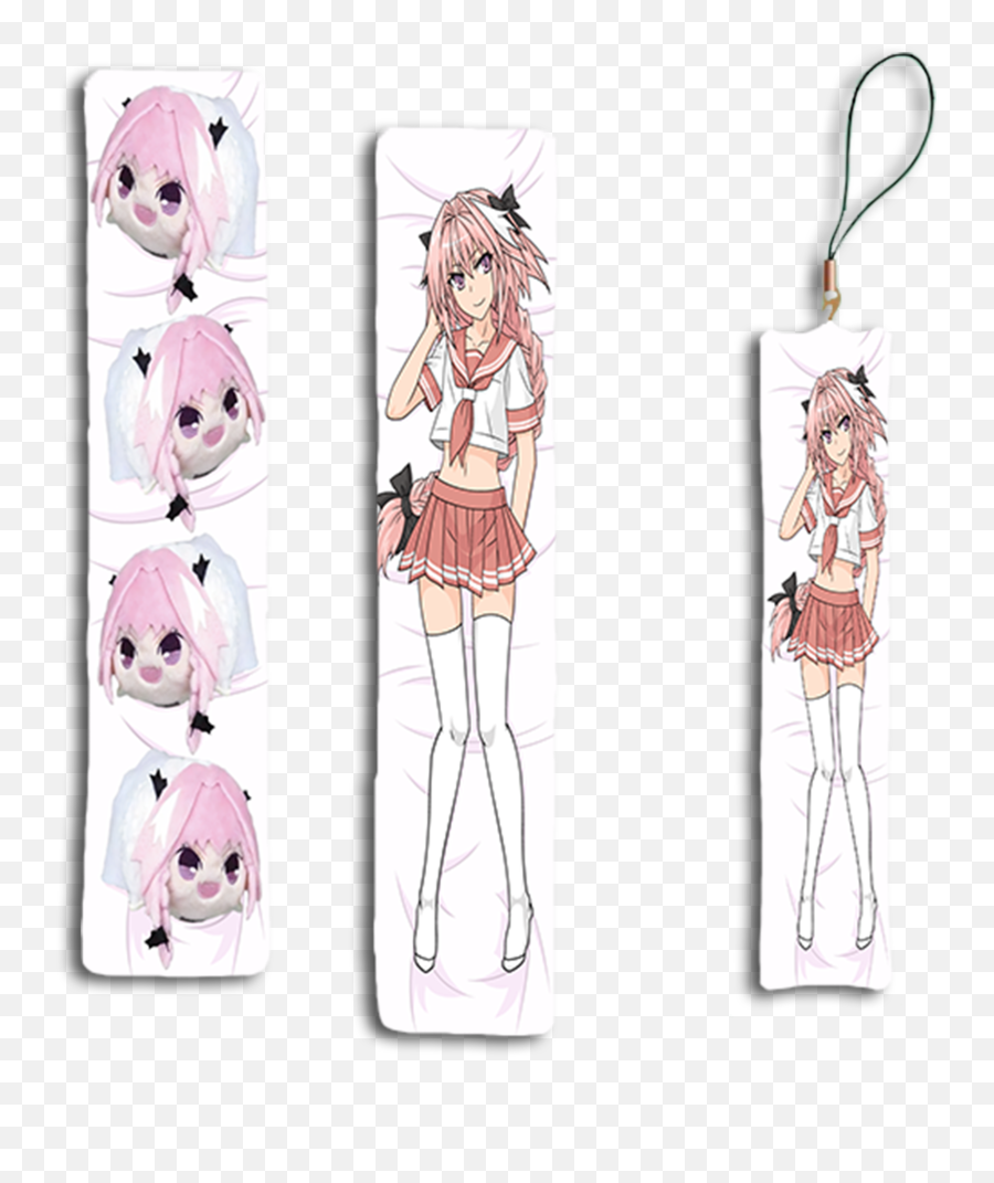 Download Image Of Astolfo Mini Dakimakura Keychain - Astolfo Illustration Png,Astolfo Png