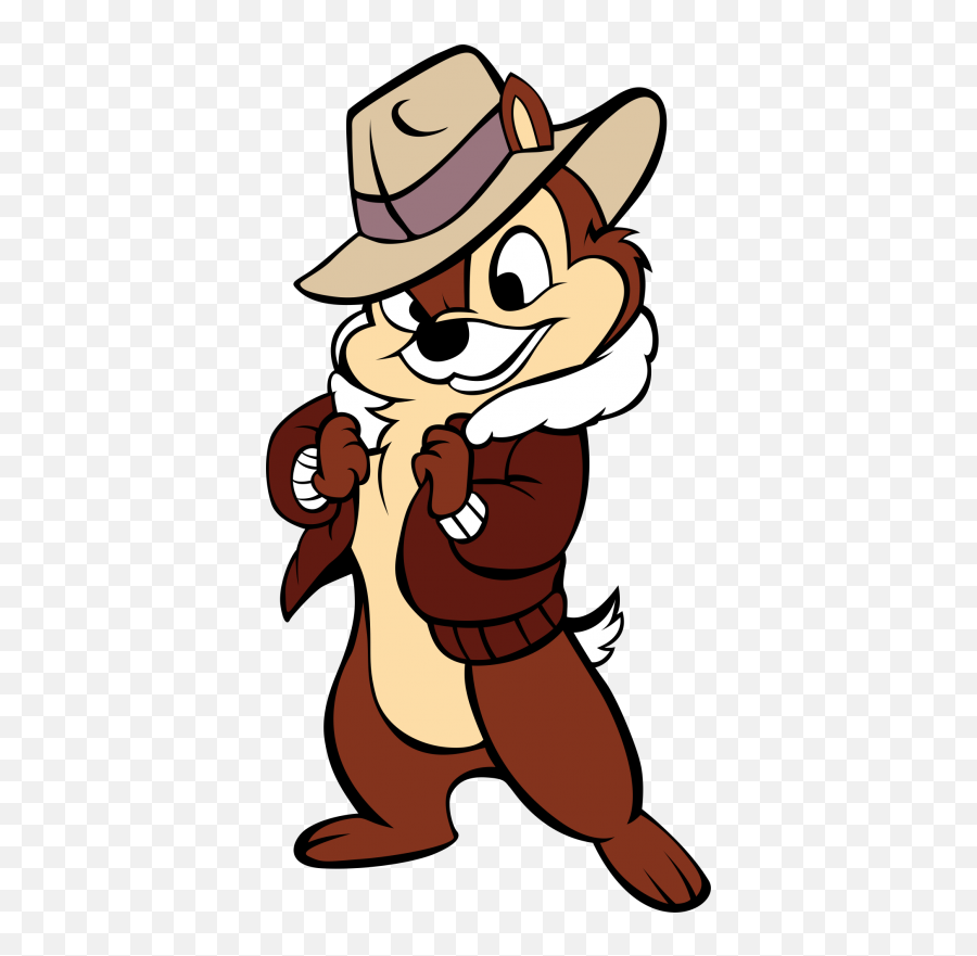 Free Download Rescue Ranger Clipart Chipmunk Chip U0027nu0027 - Chip Chip From Rescue Rangers Png,Chipmunk Png