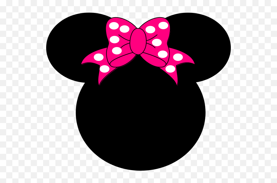 Minnie Mouse Pink Clip Art - Mickey Mouse Pink Clipart Png,Minnie Mouse Pink Png