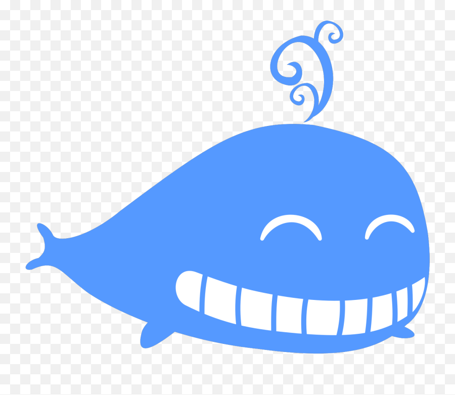 Blue Whale Png Svg Clip Art For Web - Cartoon Blue Whale Smiling,Blue Whale Png