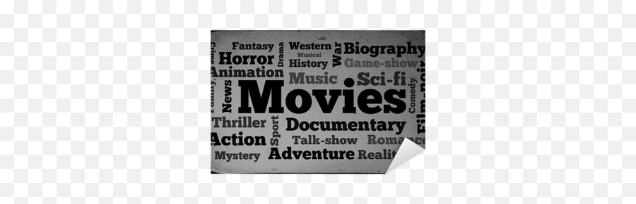 Movies Word Cloud - We Live To Change Horizontal Png,Old Tv Screen Png