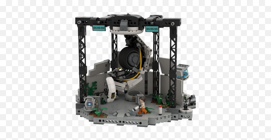 Lego Ideas - Portal 2 Lego Glados Set Png,Portal 2 Logo