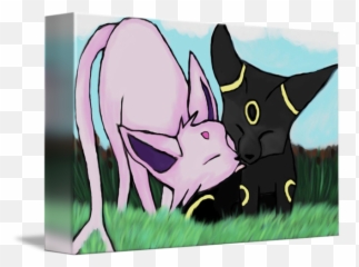 Umbreon And Espeon By Destiny Nowicki - Cat png
