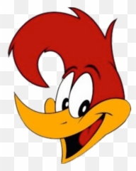 Woody Woodpecker Face Transparent Png - Woody Woodpecker Face,Woodpecker Png