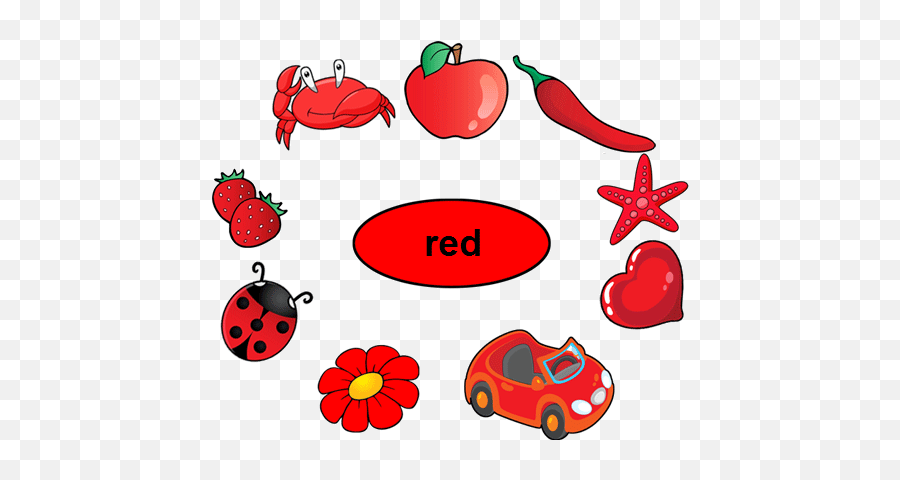 Redpng 478399 Color Red Activities Preschool Colors - Related To Red Colour,Kindergarten Png