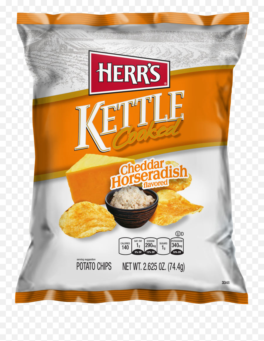 Cheddar Horseradish Kettle Cooked Potato Chips Herru0027s Png Lays Logo