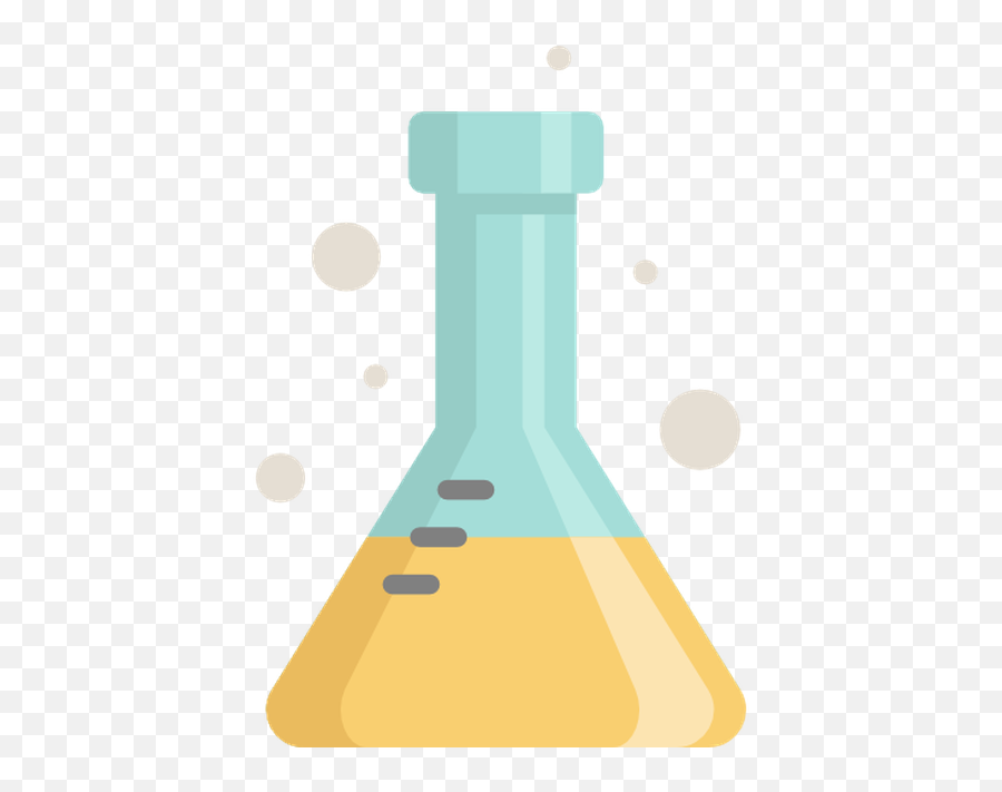 Flask Vector - Chemistry Flask Vector Png,Chemistry Icon Vector