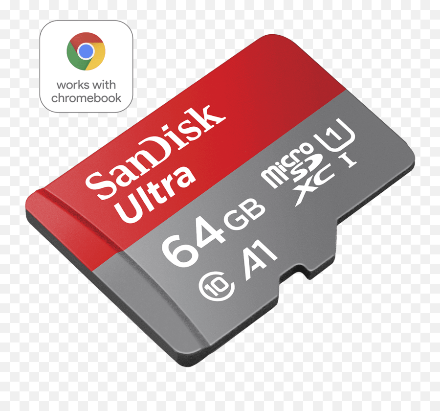 Sandisk Ultra Microsd Card For Chromebook - Memory Card Png,Chromebook Files Icon