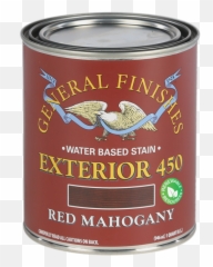 Exterior 450 Water Based Wood Stain General Finishes - Aluminum Can png