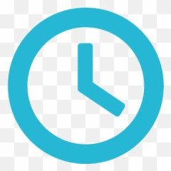 Bell Alarm Clock Time Blue Pictures - Icon Png