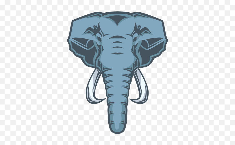 Elephant Head Logo Transparent Png - Cara De Elefante Png,Elephant Icon Vector