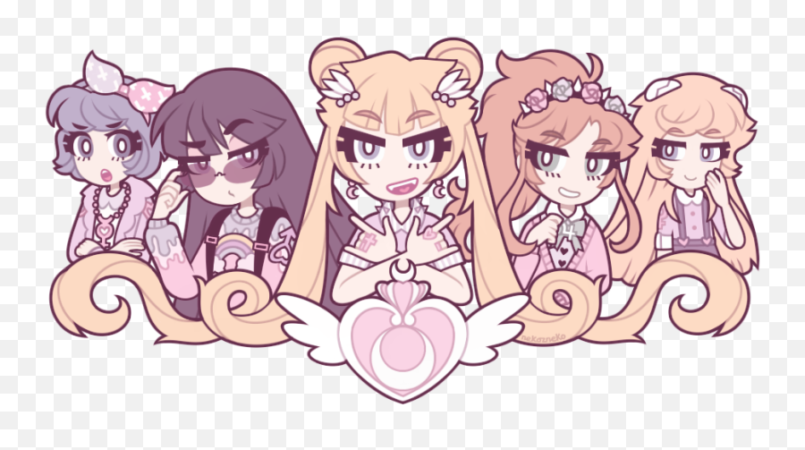 Anime - Sailor Moon Pastel Fan Art Png,Usagi Tsukino Icon