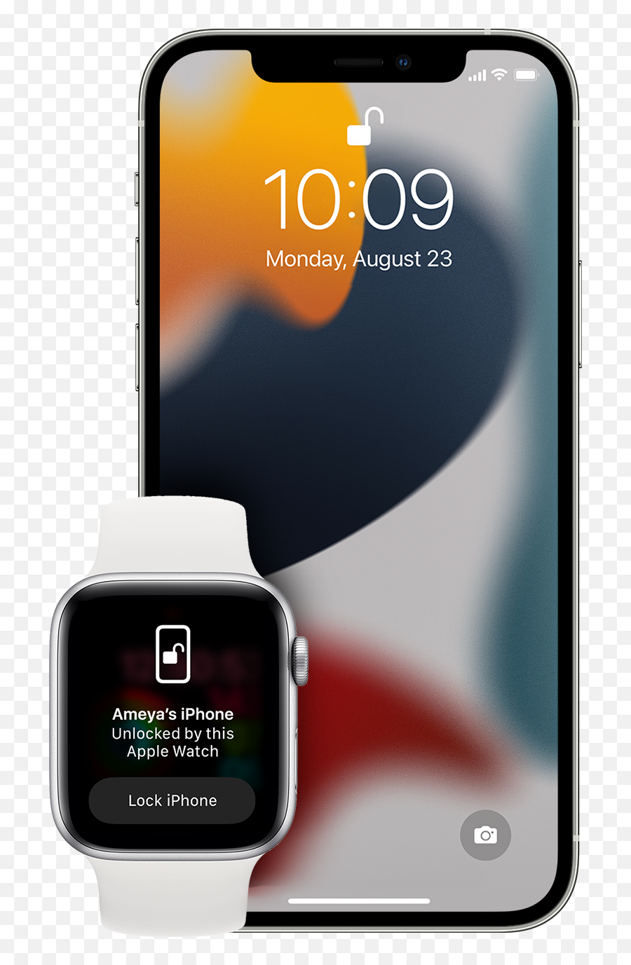 Unlock Your Iphone With Apple Watch When Youu0027re Wearing A Png Face Id Icon