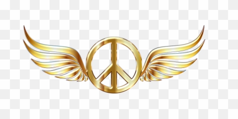Symbolbrasswing Png Clipart - Royalty Free Svg Png Schooled By Gordon Korman Rain,Gold Wings Png