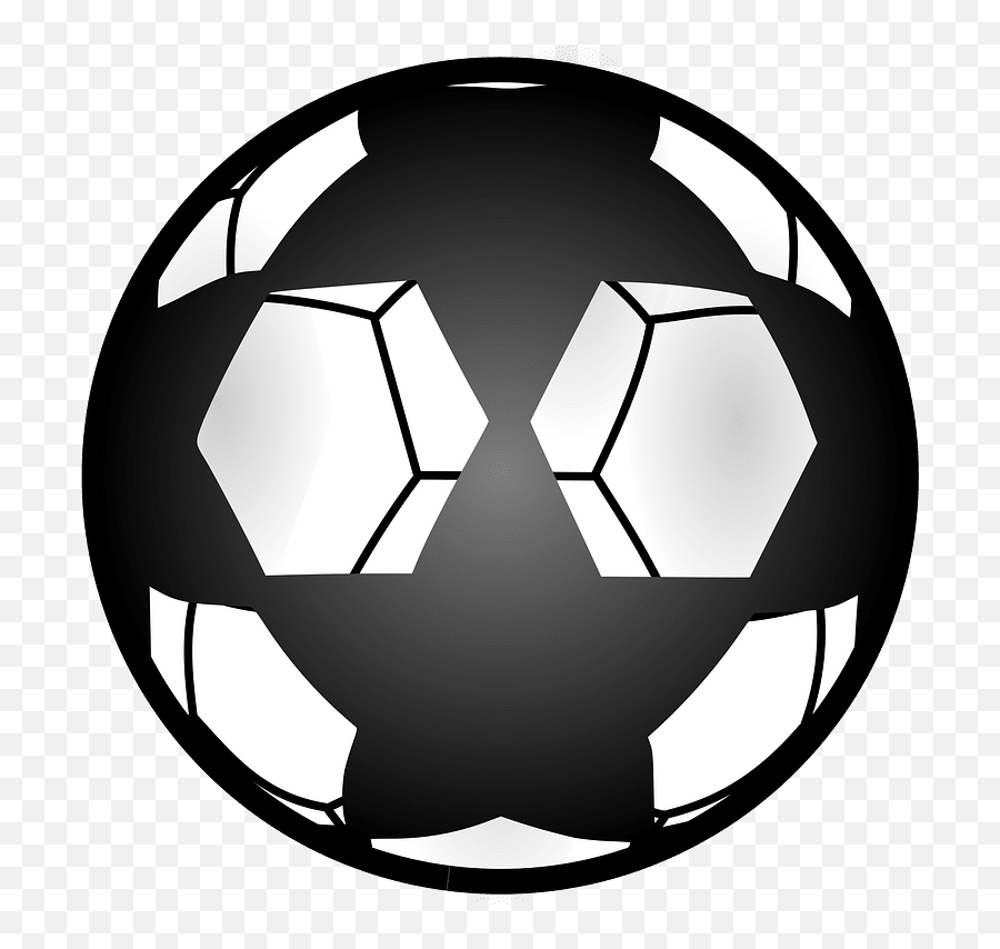 Black White Ball Clipart Free Download Transparent Png - For Soccer,Black Ball Icon