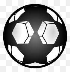 Black White Ball Clipart Free Download Transparent Png - For Soccer,Black Ball Icon