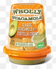 Hot Or Mild This Guacamole Is Ready To Go Packer - Wholly Guacamole Snack Cup Png,Guacamole Png