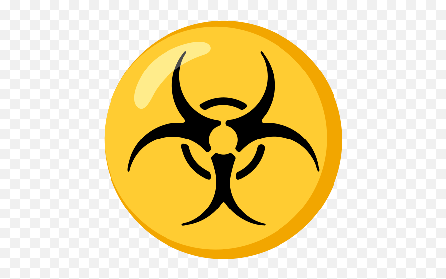 Biohazard Emoji Toxic - Biohazard Png Logo,Radioaktiv Icon