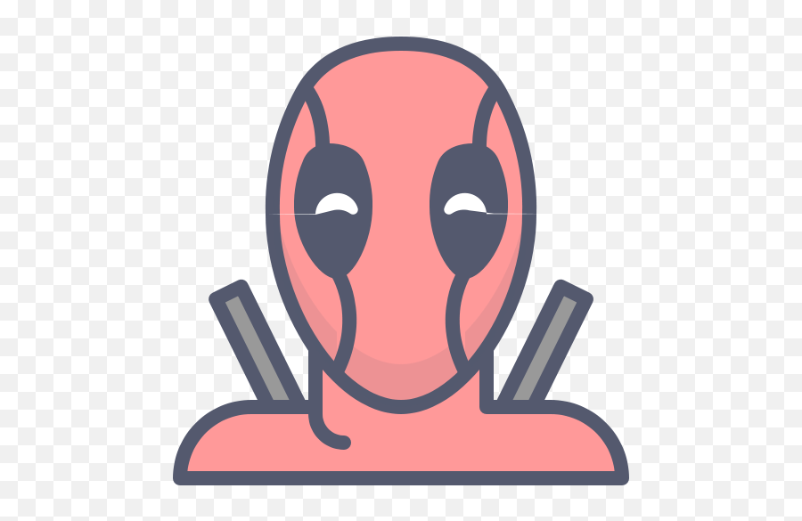Deadpool Icon - Avatar Superhero Icon Png Transparent,Superhero Icon Png
