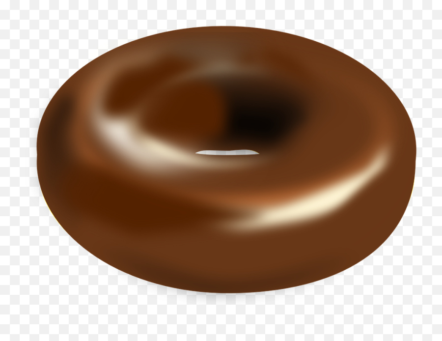 Download Donut Clipart Transparent Background And More - Chocolate Donut Clipart Png,Donut Transparent Background
