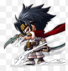 43 Maple Story Ideas Chibi Character Design - Dual Blade Maplestory png