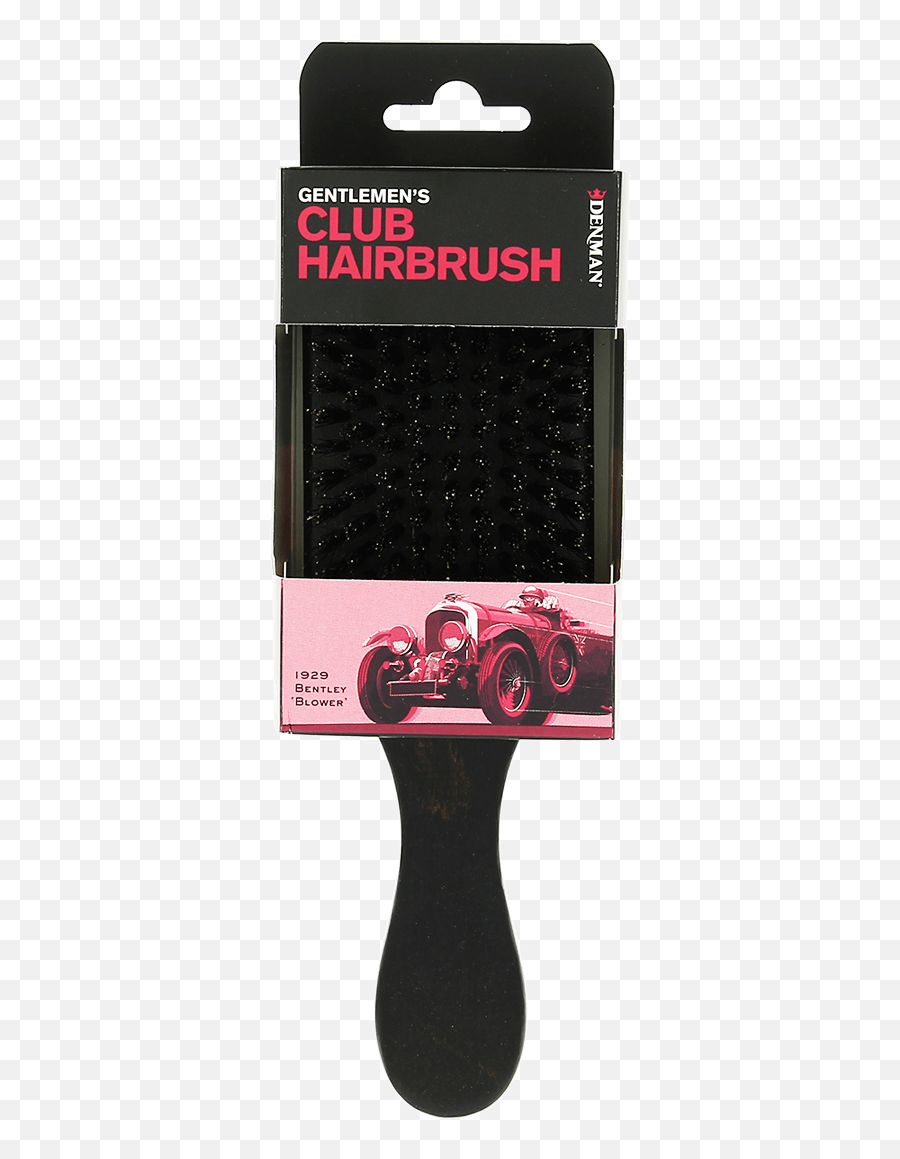 Jack Dean Luxury Dark Wood Club Hairbrush - Hairbrush Png,Hairbrush Png