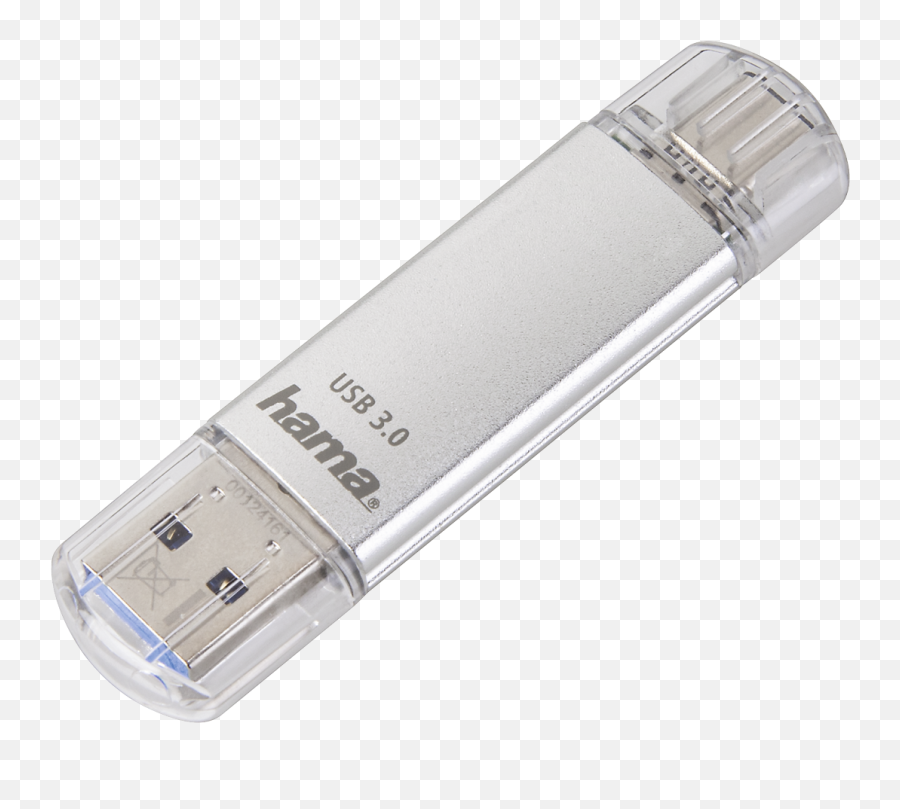 00181075 Hama C - Laeta Usb Flash Drive Usbc Usb 3130 Hama Usb Connector Usb Connector Silver Usb Flash Drive Png,Flash Drive Png