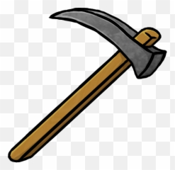Stone Hoe Free Icon Of Minecraft Icons - Hoe png